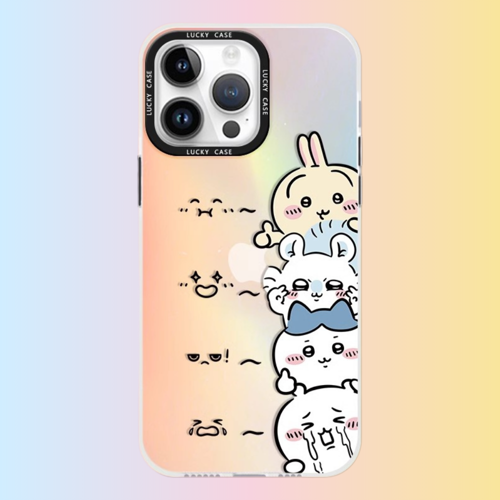 Chiikawa極光鐳射防摔手機殼-ZUIHANG SHOP