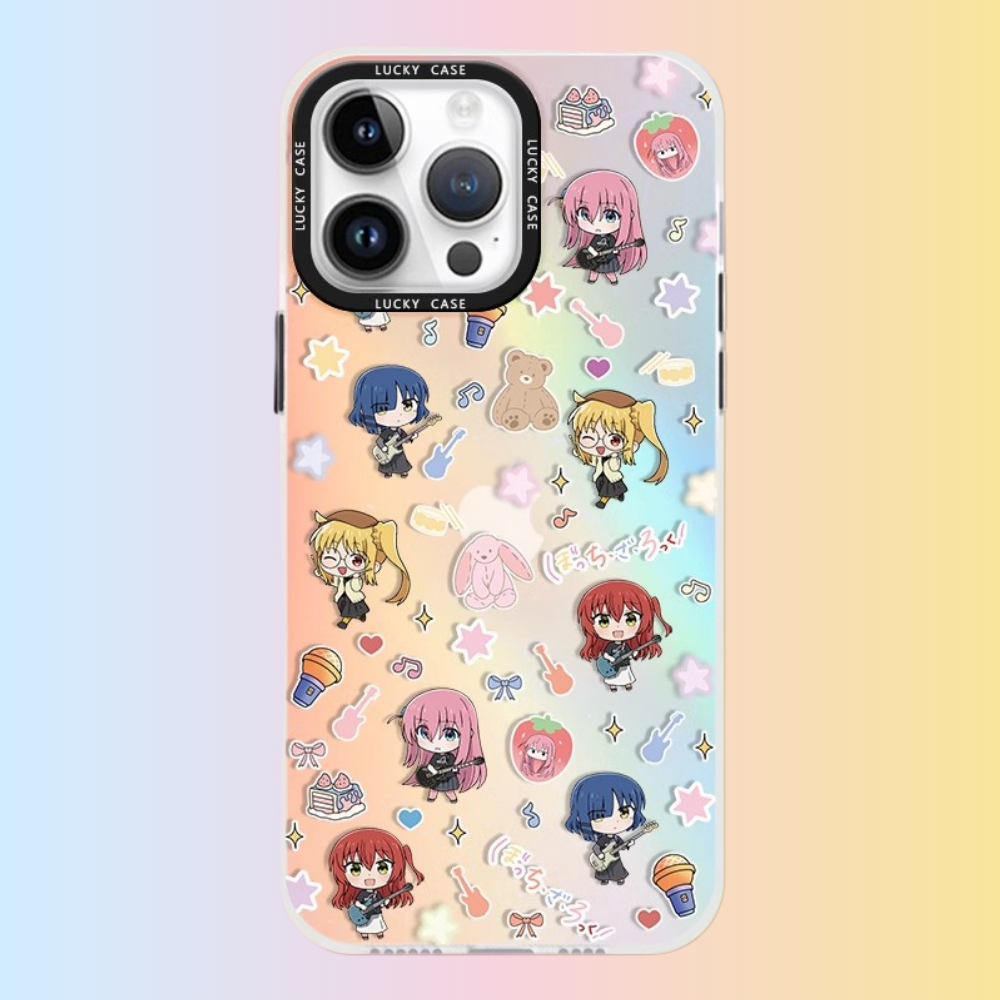 孤獨搖滾極光鐳射防摔手機殼-ZUIHANG SHOP