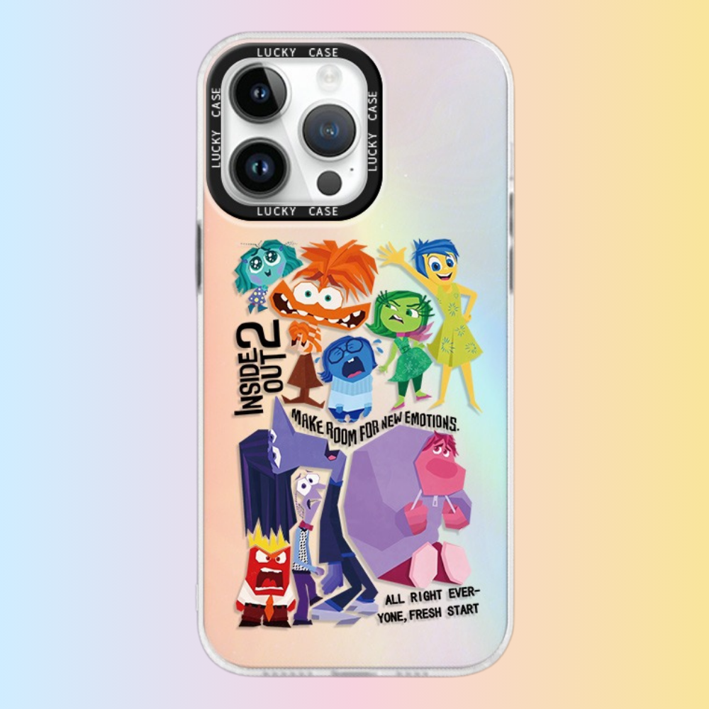 腦筋急轉彎極光鐳射防摔手機殼-ZUIHANG SHOP