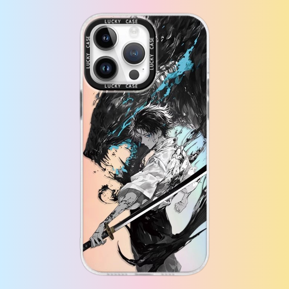 咒術迴戰極光鐳射防摔手機殼-ZUIHANG SHOP