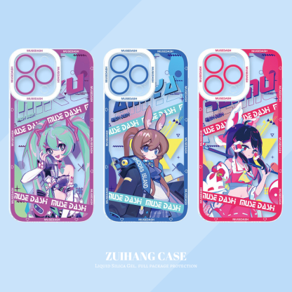 喵斯快跑天使眼透明防摔軟殼-ZUIHANG SHOP