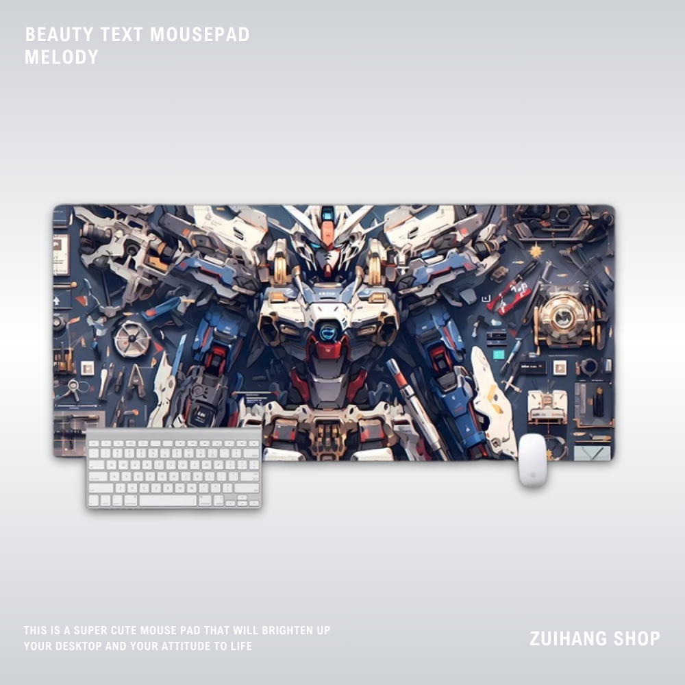 機動戰士鋼彈 主題桌墊 布質滑鼠墊-ZUIHANG SHOP