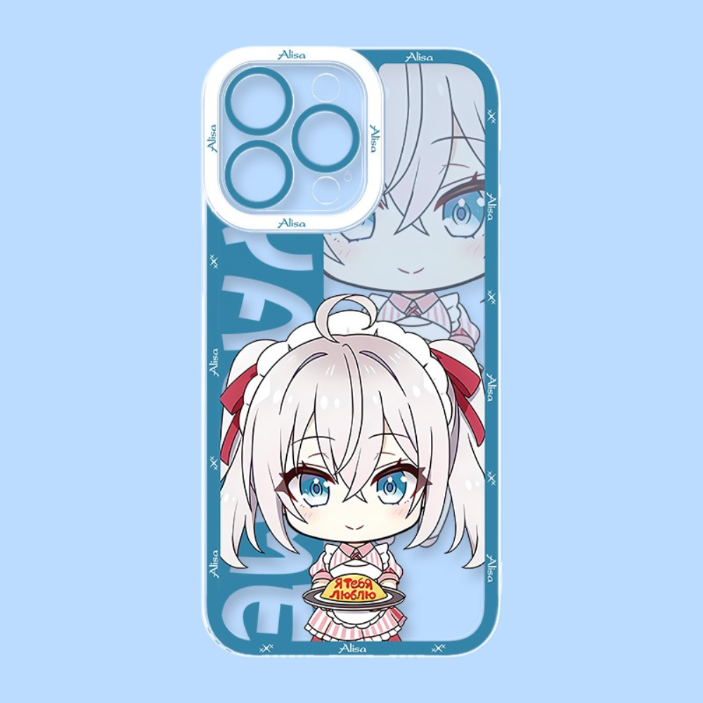 不時輕聲地以俄語遮羞的鄰座艾莉同學天使眼透明防摔軟殼-ZUIHANG SHOP