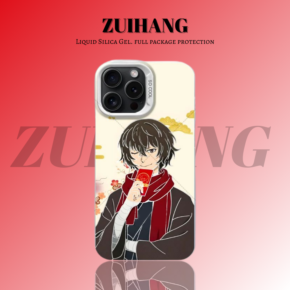 【大集合1.0】動漫彩銀線條漸變防摔手機殼-ZUIHANG SHOP