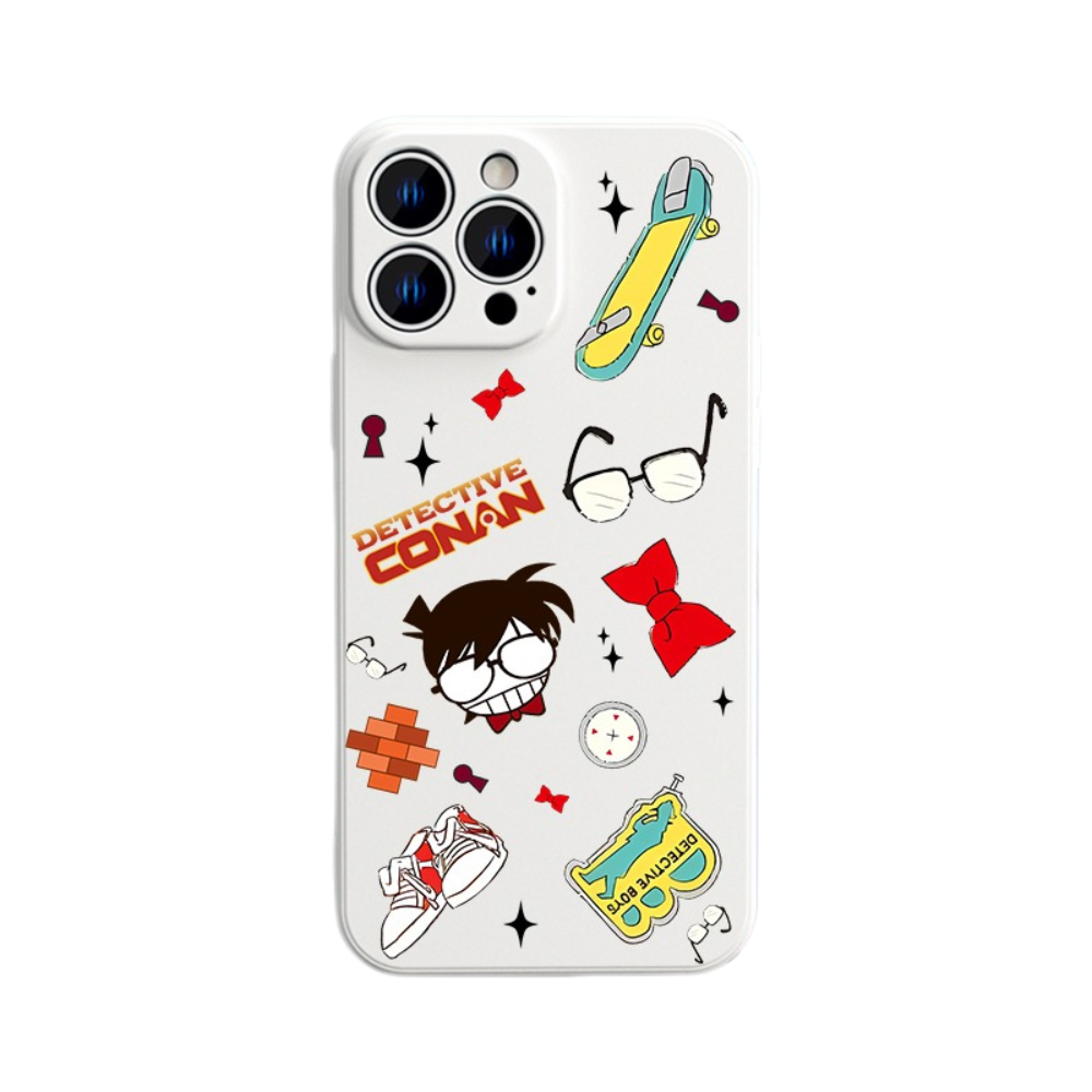 名偵探柯南液態矽膠全包防摔軟殼-ZUIHANG SHOP