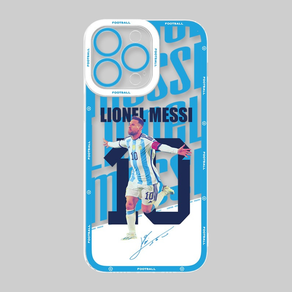 足球明星天使眼透明防摔軟殼-ZUIHANG SHOP