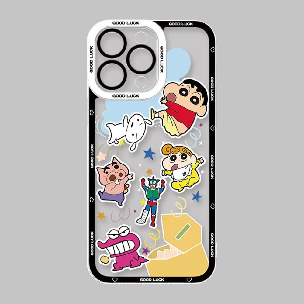 蠟筆小新天使眼透明防摔軟殼-ZUIHANG SHOP