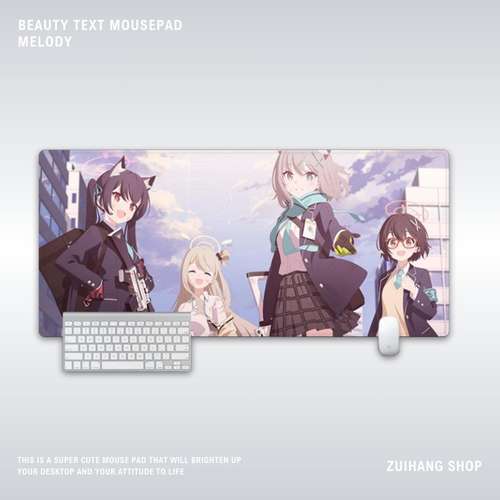 蔚藍檔案 主題桌墊 布質滑鼠墊-ZUIHANG SHOP