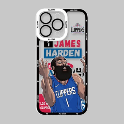 NBA球星天使眼透明防摔軟殼-ZUIHANG SHOP