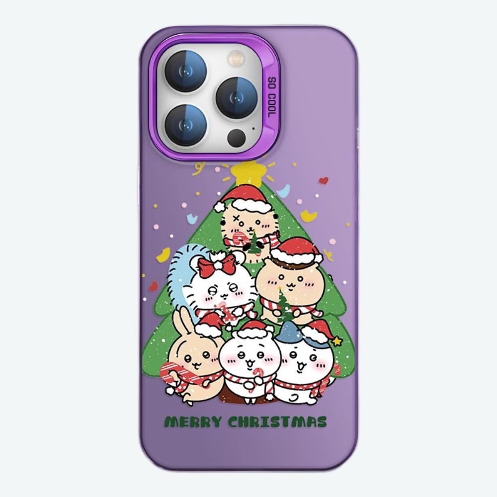 Chiikawa彩銀線條漸變防摔手機殼-ZUIHANG SHOP