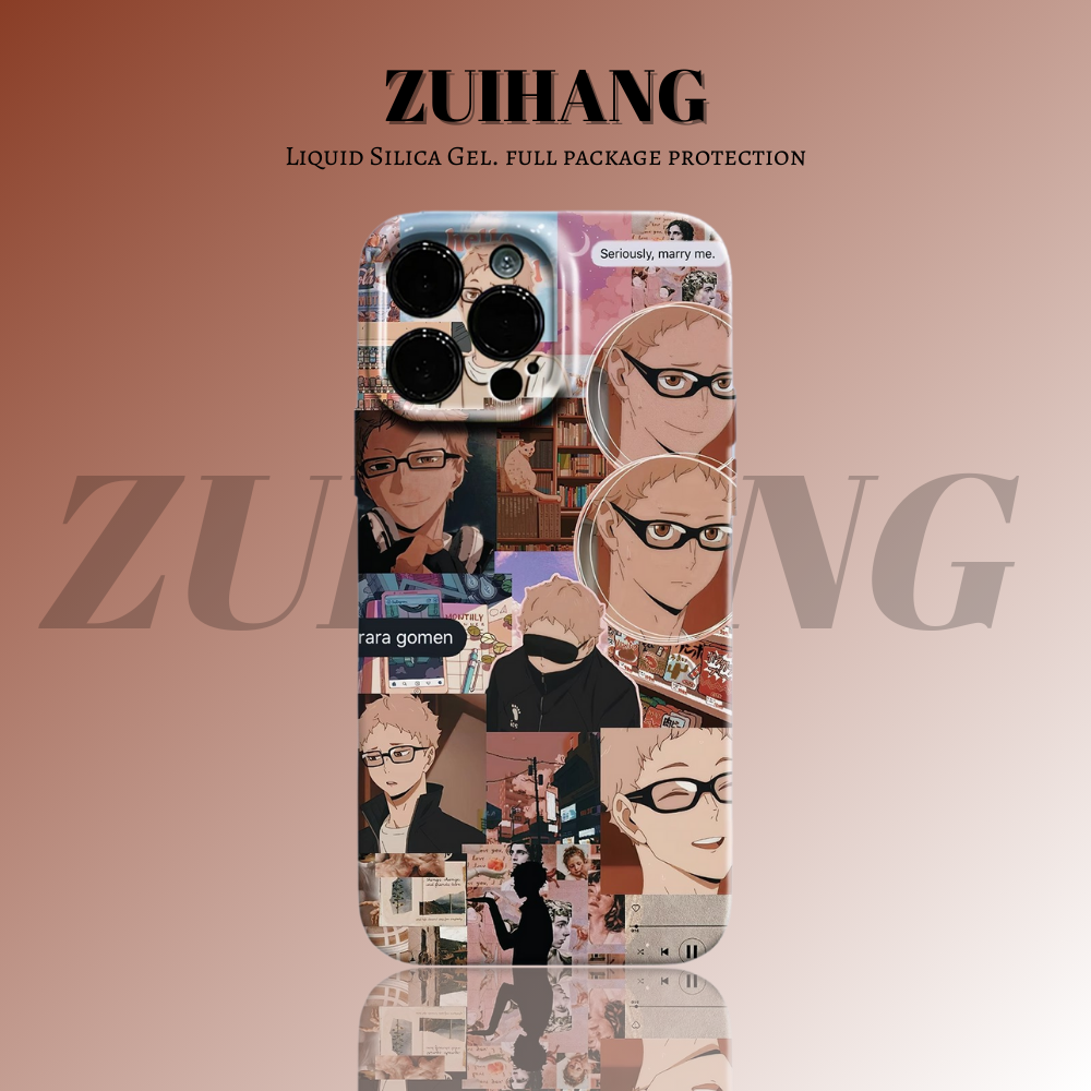 排球少年高清彩繪全包防摔菲林殼-ZUIHANG SHOP