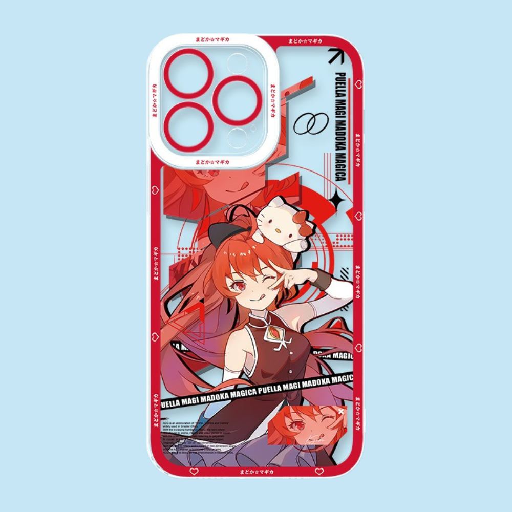 魔法少女小圓天使眼透明防摔軟殼