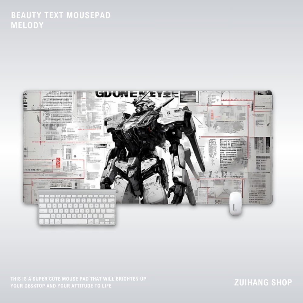 機動戰士鋼彈 主題桌墊 布質滑鼠墊-ZUIHANG SHOP