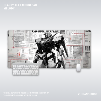 機動戰士鋼彈 主題桌墊 布質滑鼠墊-ZUIHANG SHOP