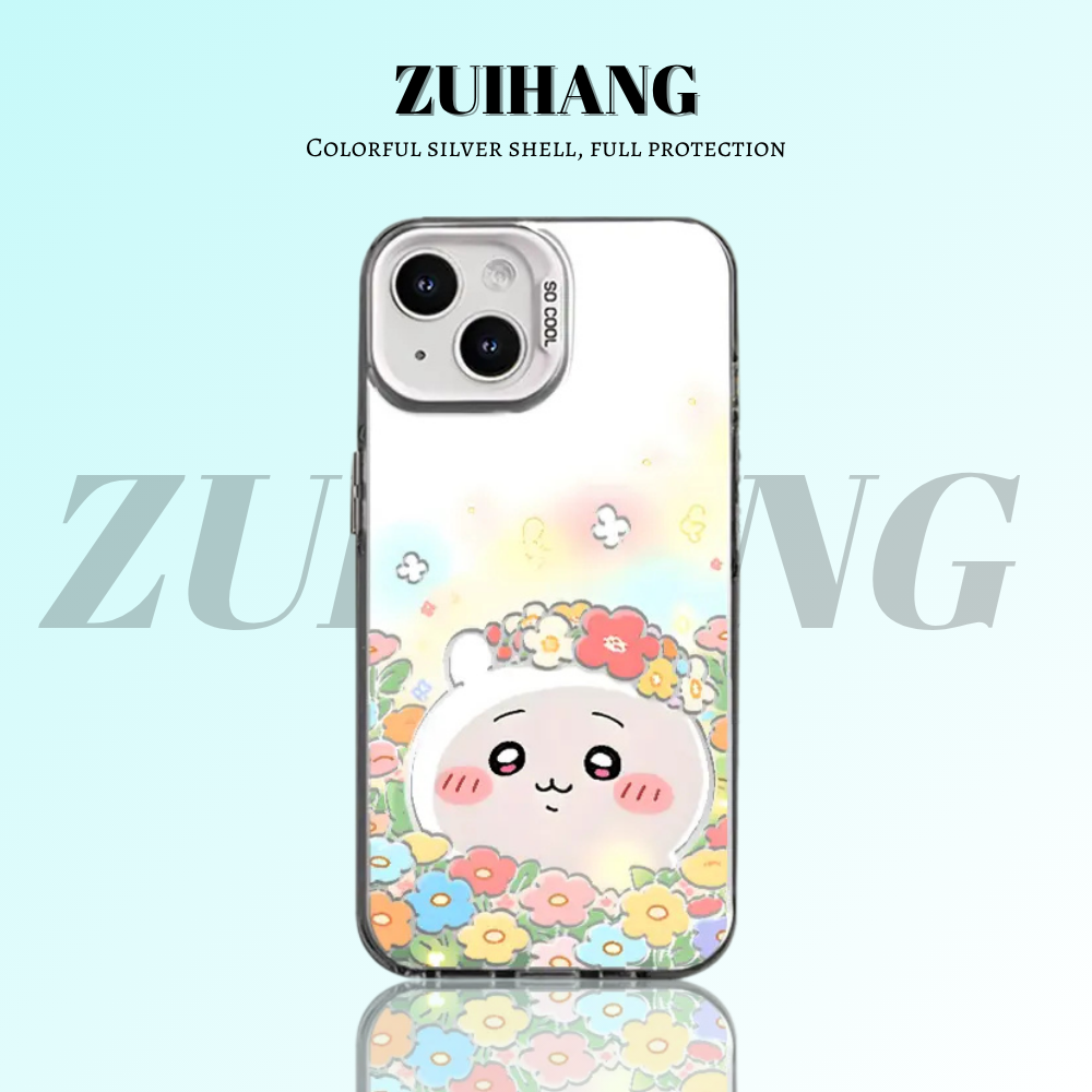 Chiikawa彩銀線條漸變防摔手機殼-ZUIHANG SHOP