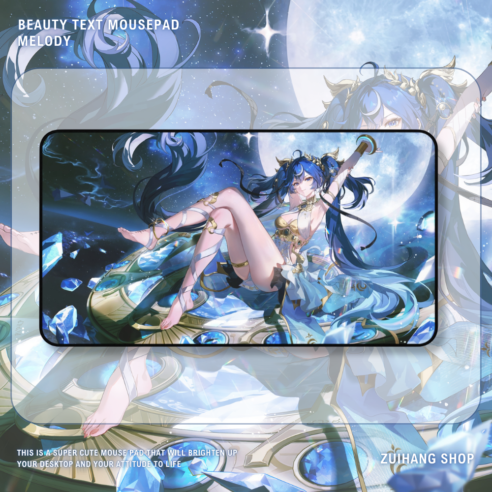 尤諾 鳴潮卡牌桌遊週邊牌墊滑鼠墊