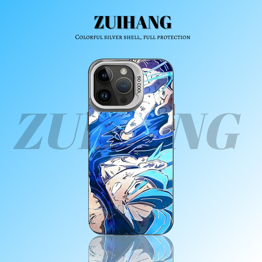 七龍珠彩銀線條漸變防摔手機殼-ZUIHANG SHOP