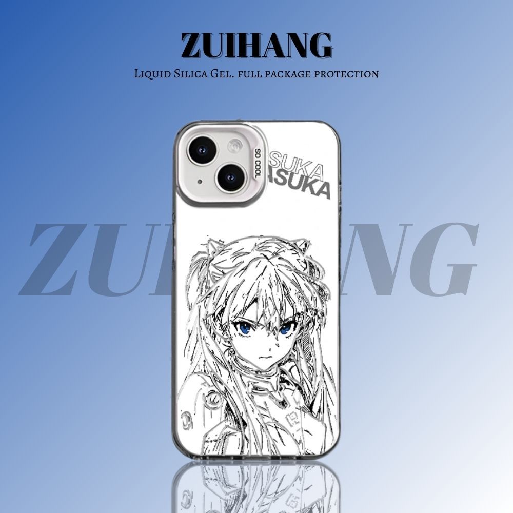 EVA新世紀福音戰士彩銀防摔手機殼-ZUIHANG SHOP