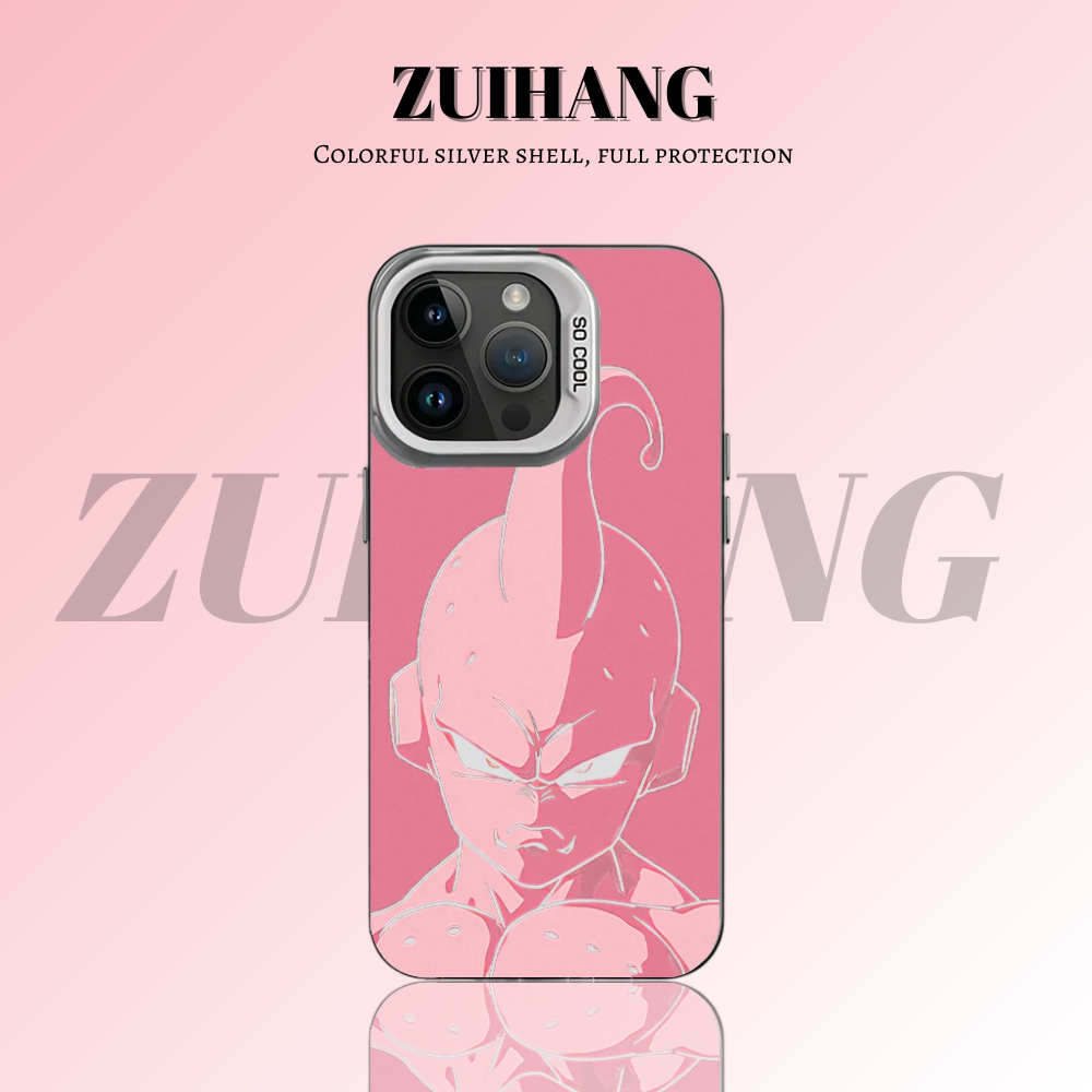 七龍珠彩銀線條漸變防摔手機殼-ZUIHANG SHOP