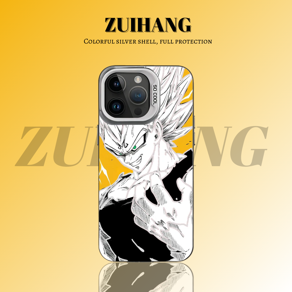 七龍珠彩銀線條漸變防摔手機殼-ZUIHANG SHOP