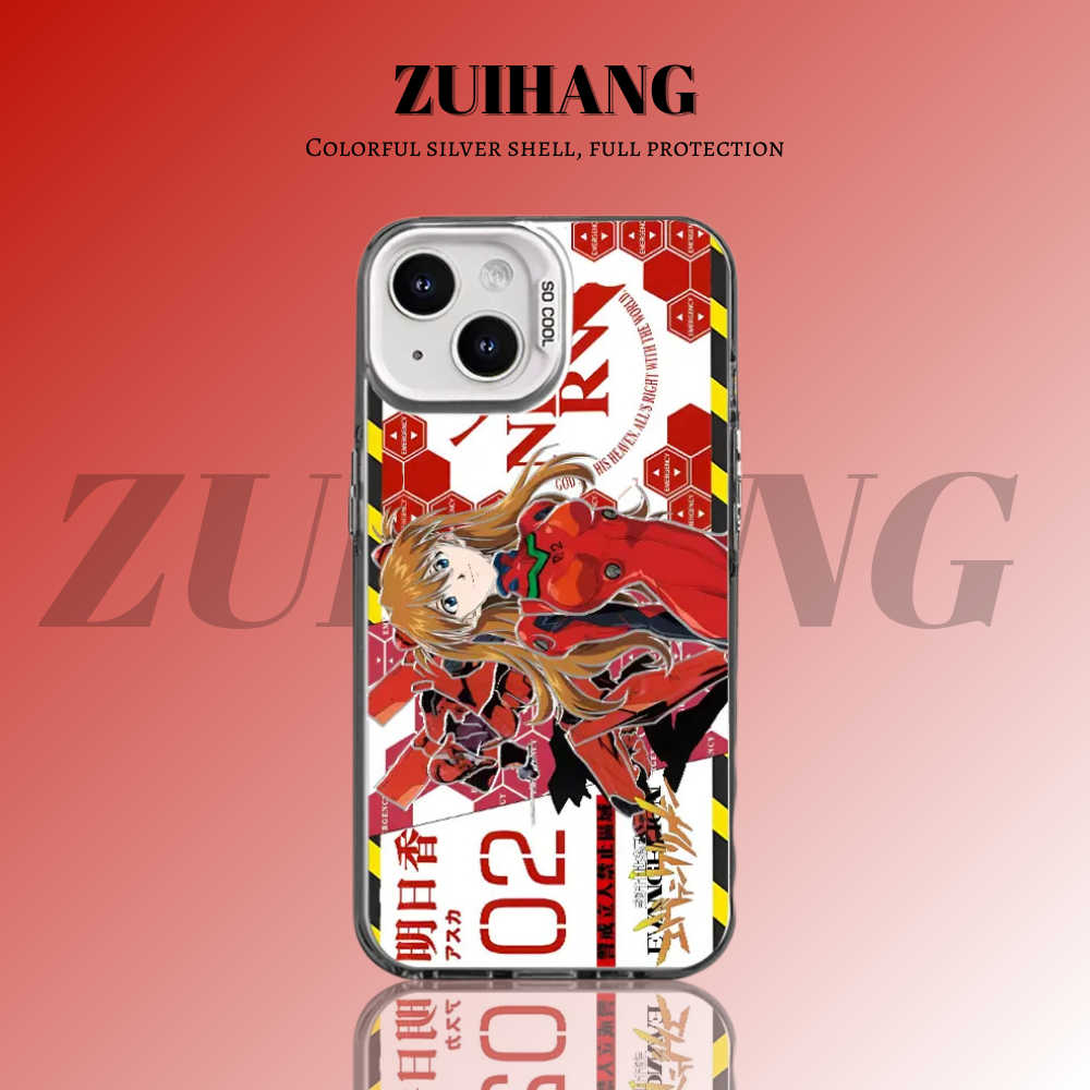 EVA新世紀福音戰士彩銀防摔手機殼-ZUIHANG SHOP