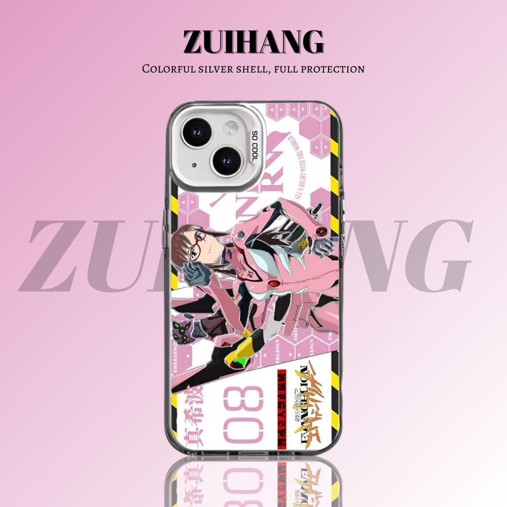 EVA新世紀福音戰士彩銀防摔手機殼-ZUIHANG SHOP