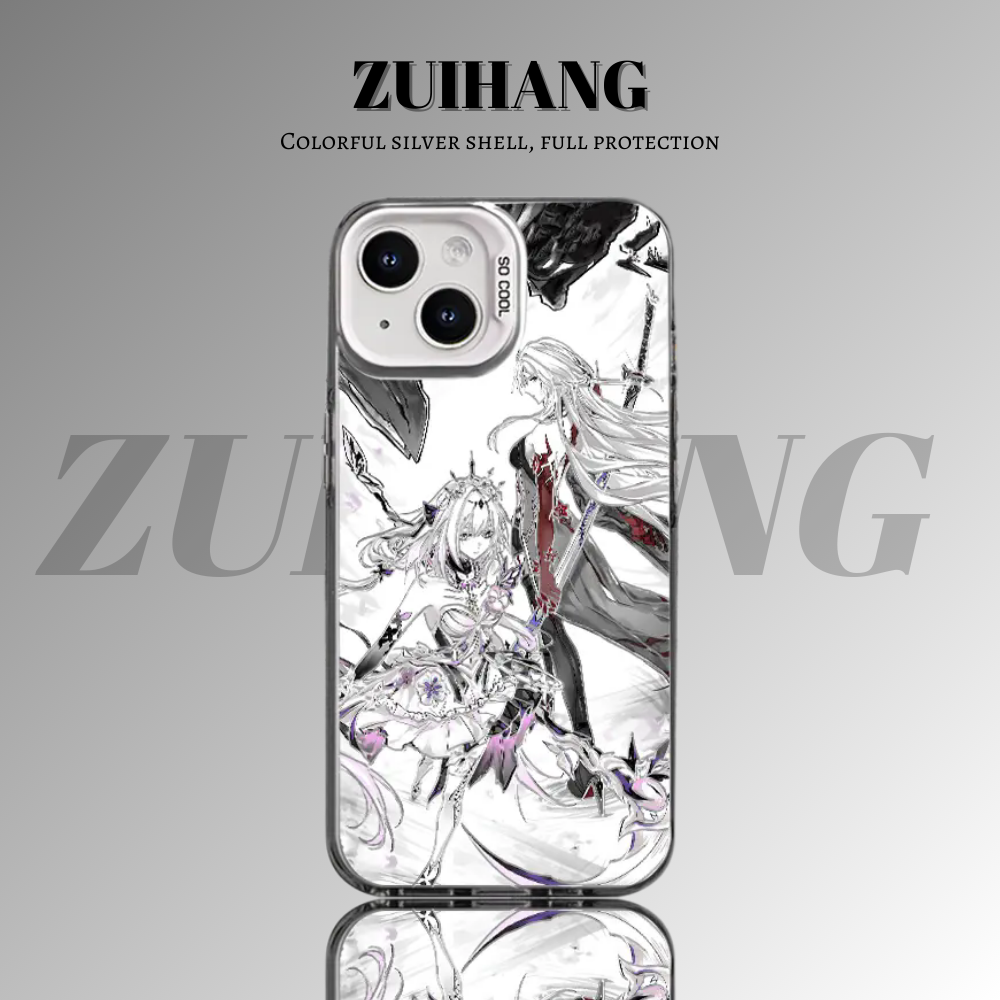 崩壞:星穹鐵道彩銀線條漸變防摔手機殼-ZUIHANG SHOP