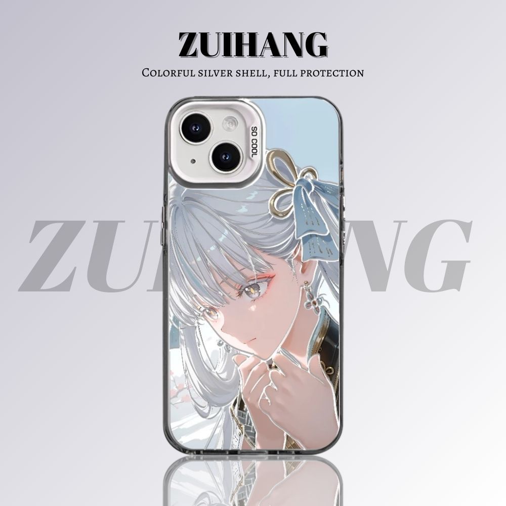 鳴潮彩銀線條漸變防摔手機殼-ZUIHANG SHOP