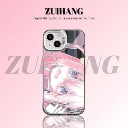 孤獨搖滾彩銀線條漸變防摔手機殼-ZUIHANG SHOP