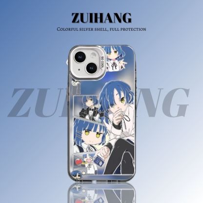 孤獨搖滾彩銀線條漸變防摔手機殼-ZUIHANG SHOP