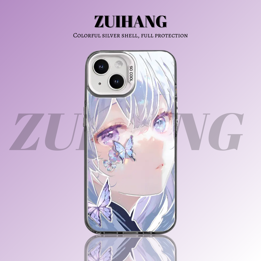 崩壞:星穹鐵道彩銀線條漸變防摔手機殼-ZUIHANG SHOP