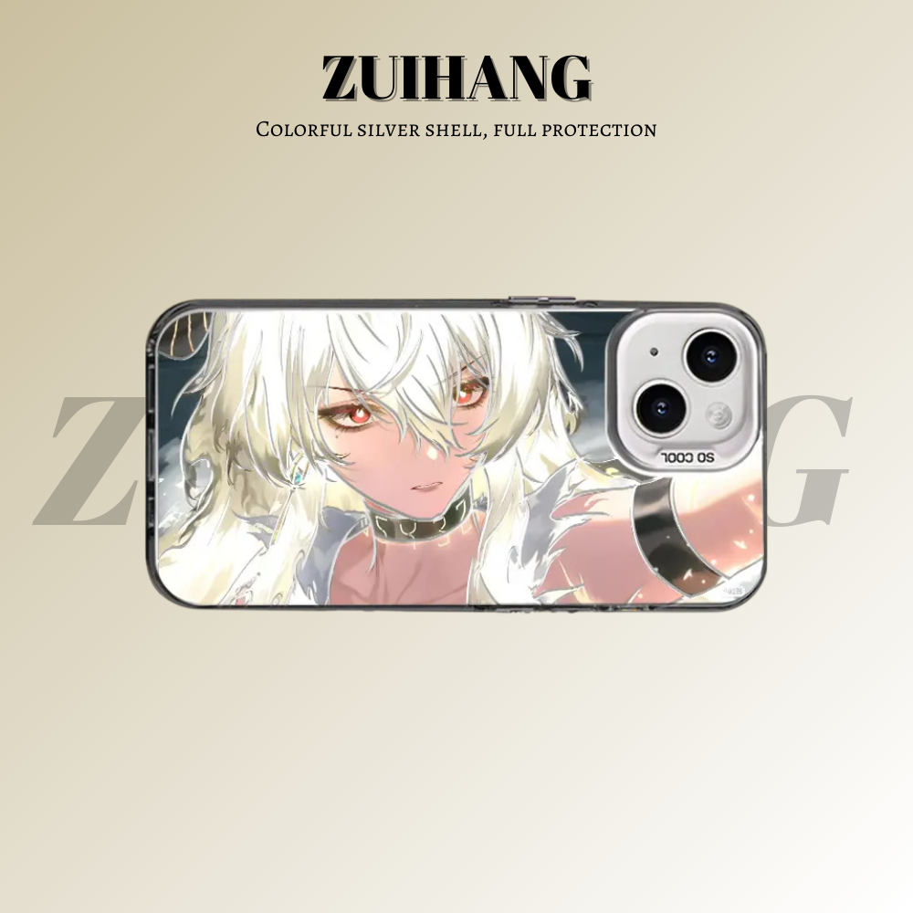 鳴潮彩銀線條漸變防摔手機殼-ZUIHANG SHOP