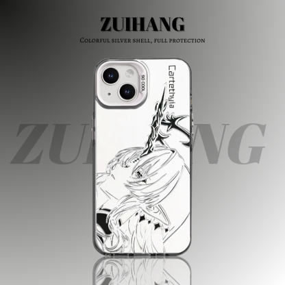 鳴潮彩銀線條漸變防摔手機殼-ZUIHANG SHOP
