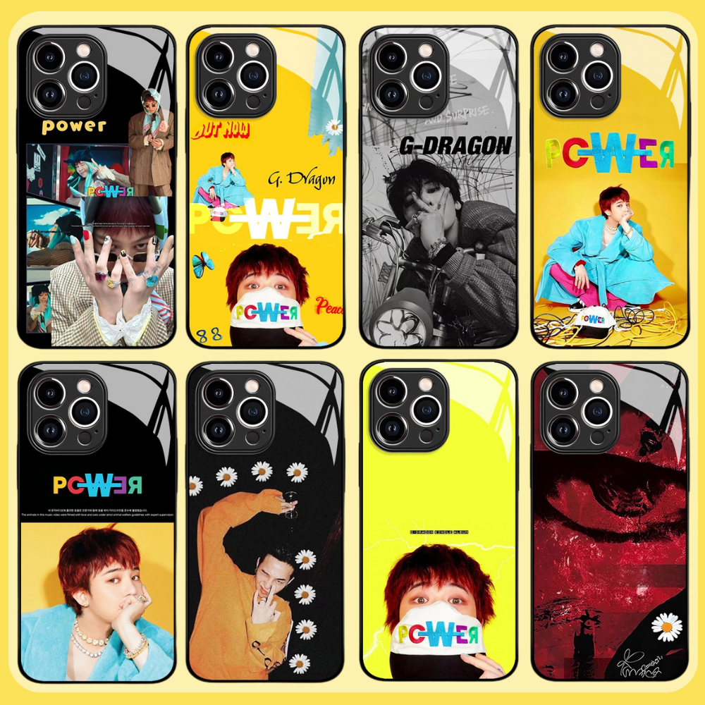 GD權志龍新款高清全包防摔玻璃殼-ZUIHANG SHOP