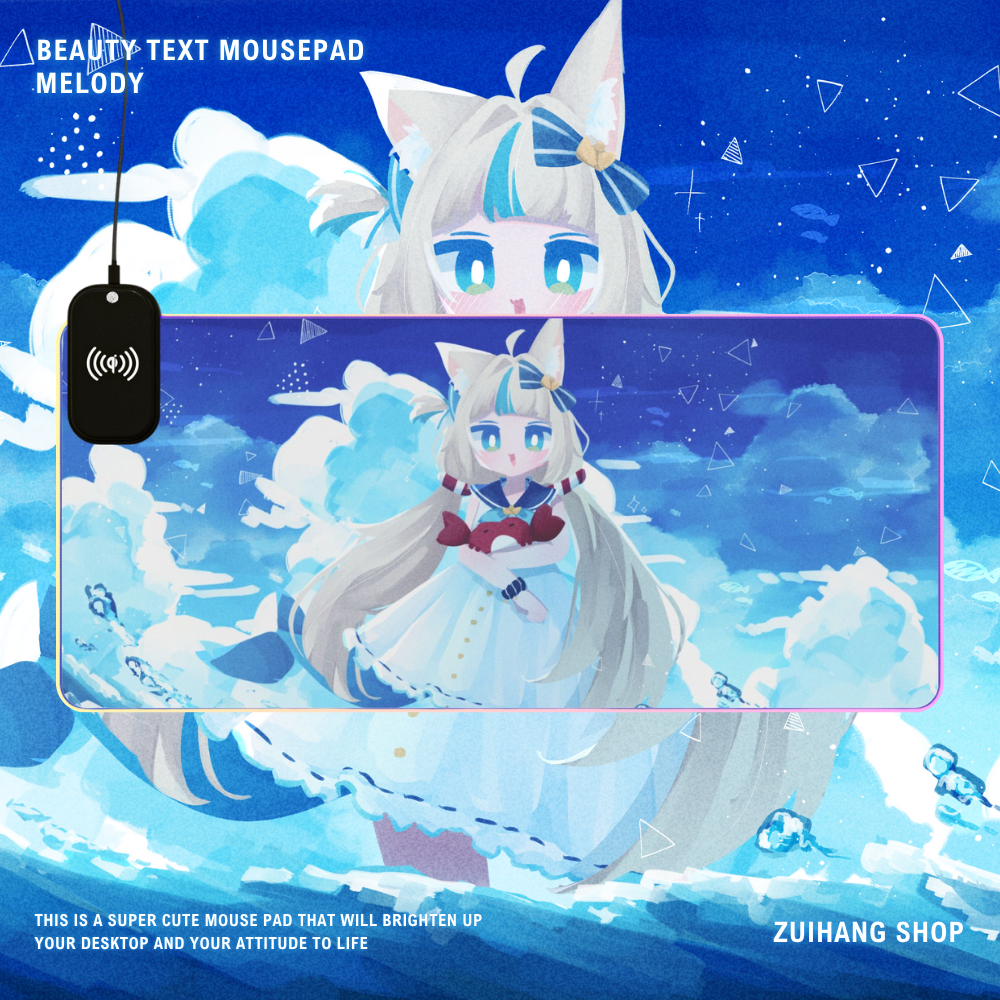 SamekoSaba 主題桌墊 LED遊戲滑鼠墊-ZUIHANG SHOP