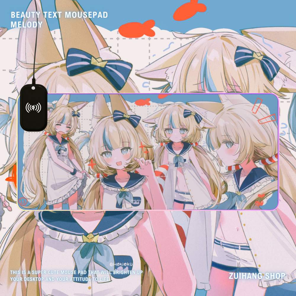 SamekoSaba 主題桌墊 LED遊戲滑鼠墊-ZUIHANG SHOP