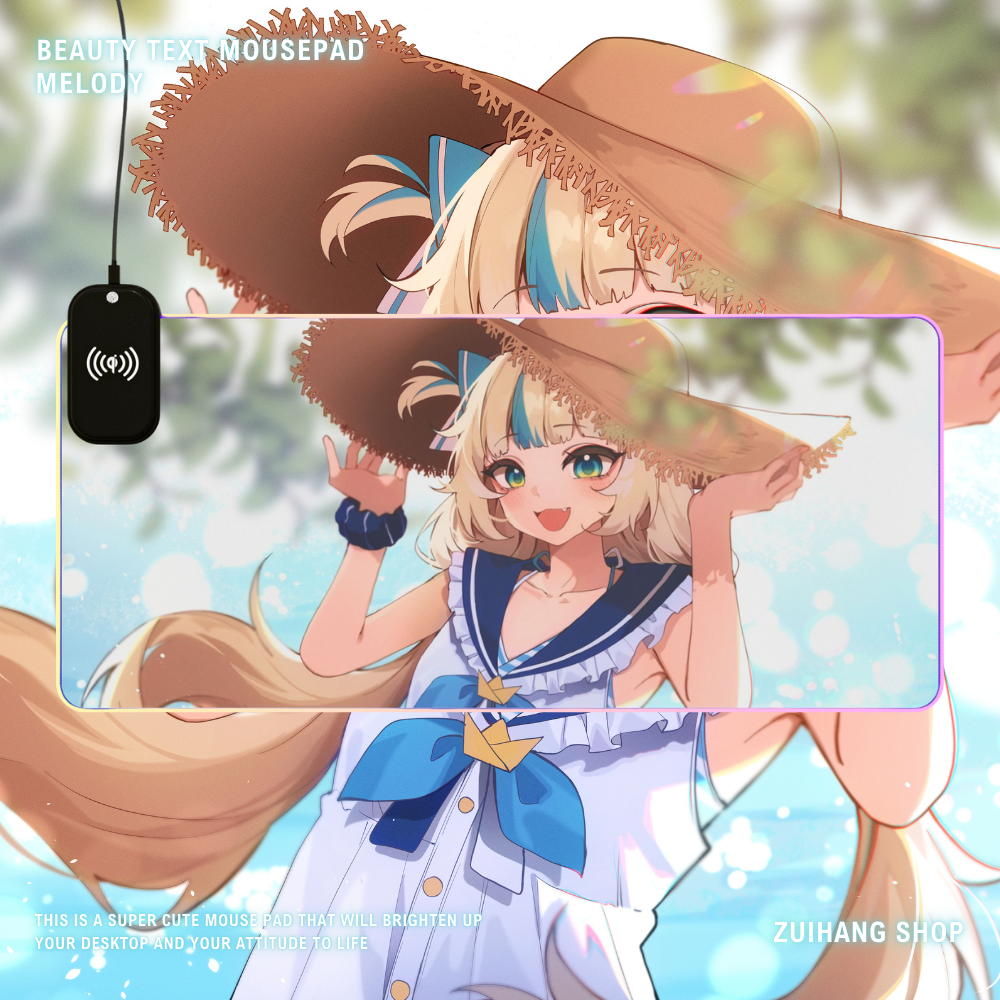 SamekoSaba 主題桌墊 LED遊戲滑鼠墊-ZUIHANG SHOP