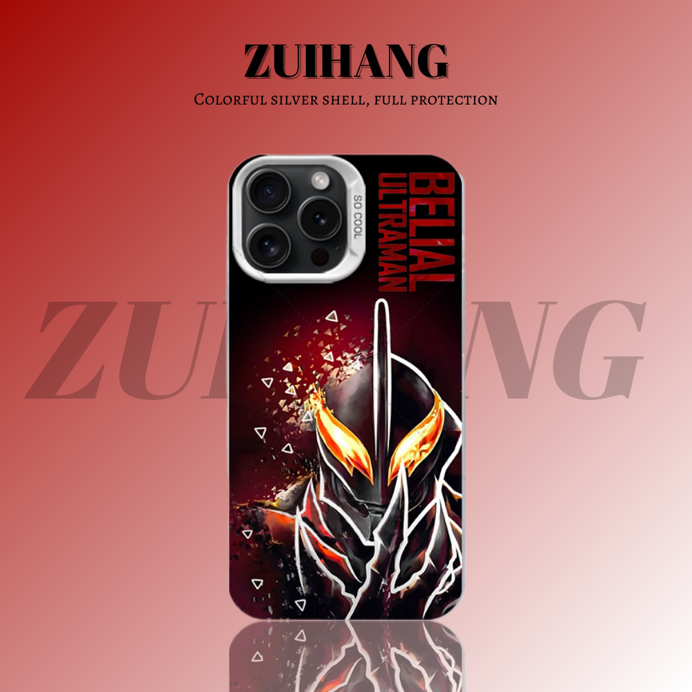 【大集合1.0】動漫彩銀線條漸變防摔手機殼-ZUIHANG SHOP