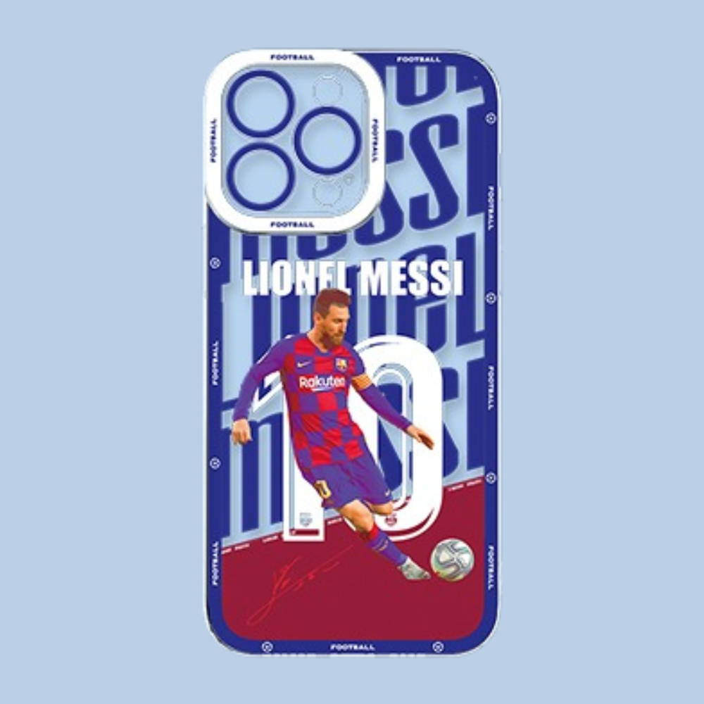 足球明星天使眼透明防摔軟殼-ZUIHANG SHOP