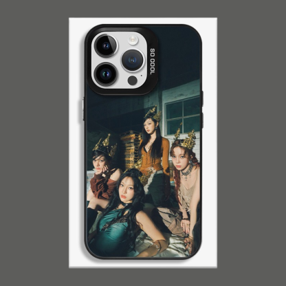 Aespa彩銀線條漸變防摔手機殼-ZUIHANG SHOP