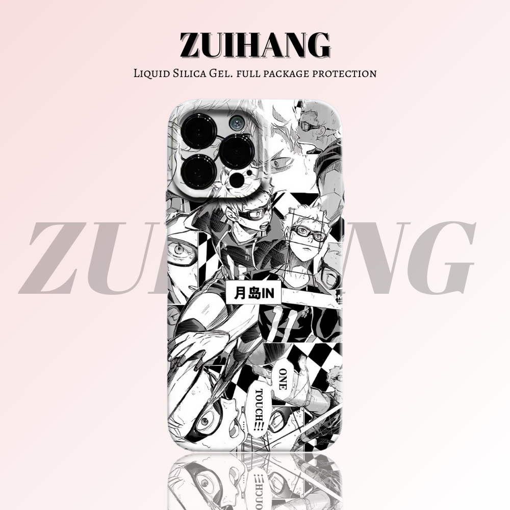 排球少年高清彩繪全包防摔菲林殼-ZUIHANG SHOP