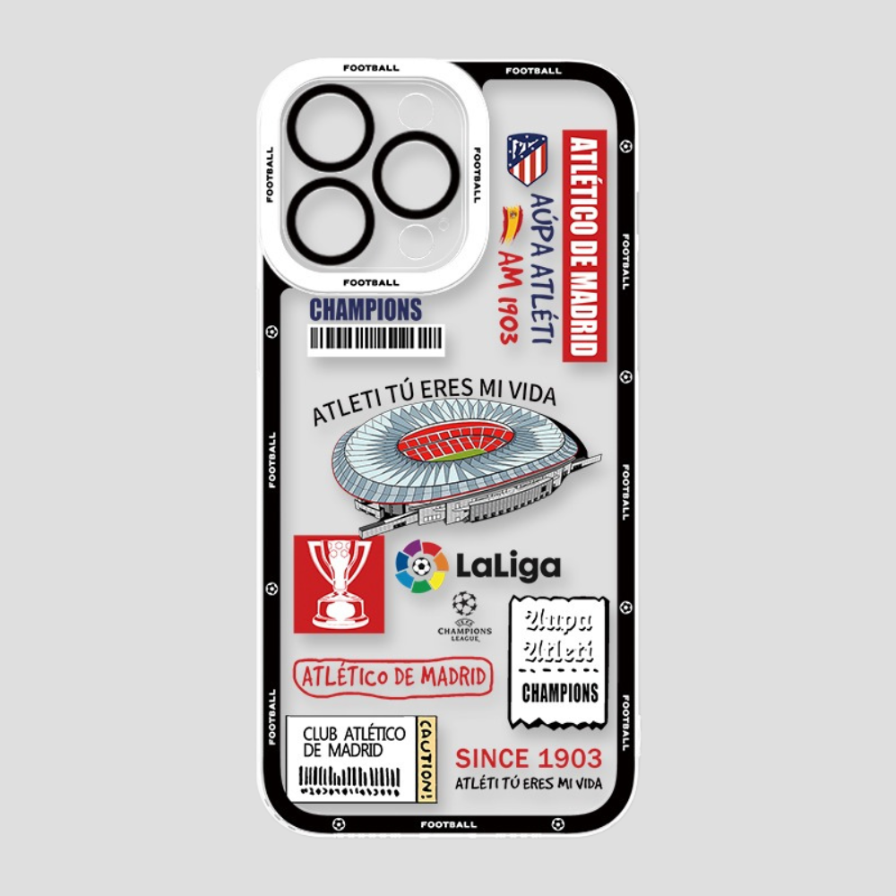 足球明星天使眼透明防摔軟殼-ZUIHANG SHOP