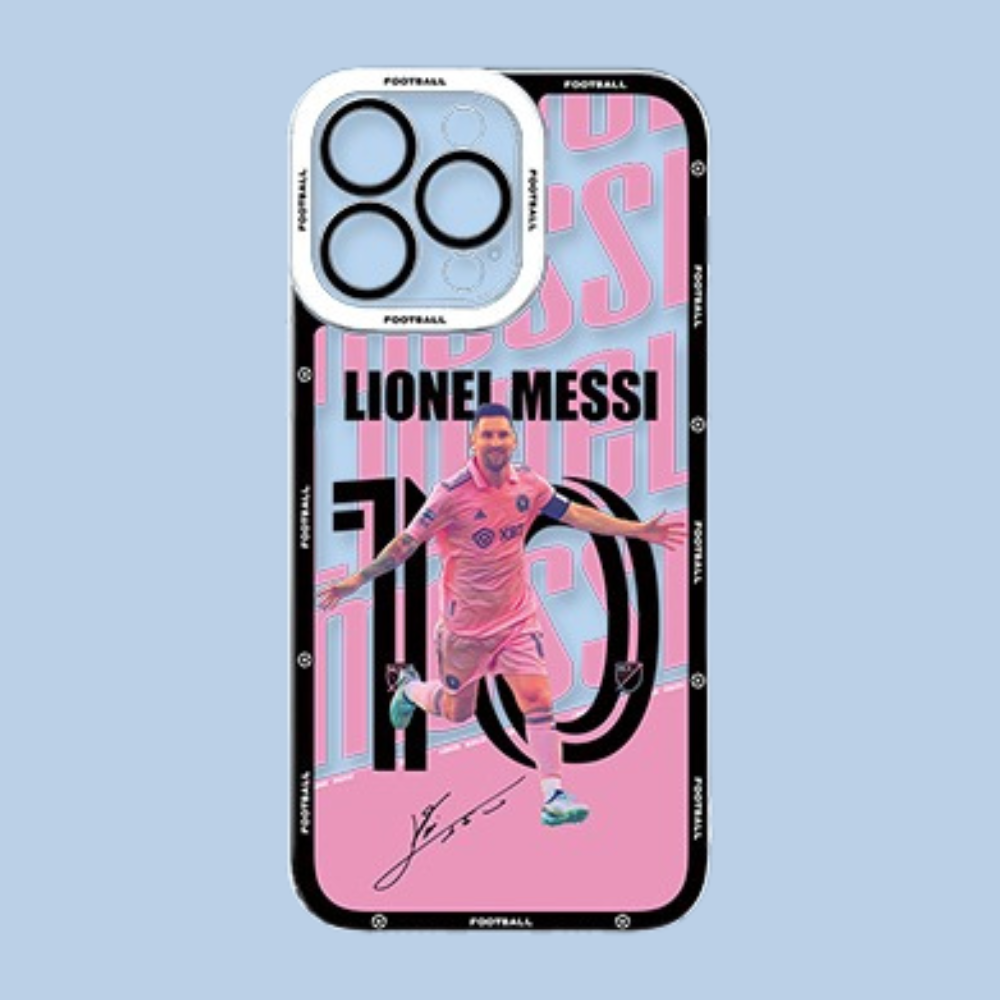 足球明星天使眼透明防摔軟殼-ZUIHANG SHOP