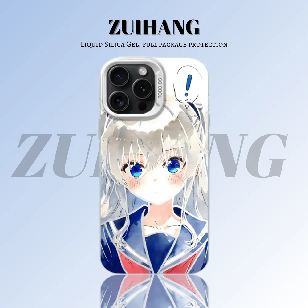 Charlotte彩銀線條漸變防摔手機殼-ZUIHANG SHOP