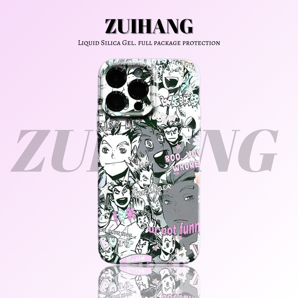 排球少年高清彩繪全包防摔菲林殼-ZUIHANG SHOP