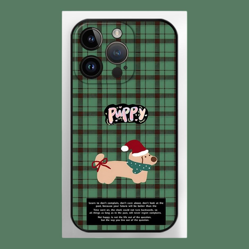 聖誕節液態矽膠全包防摔軟殼-ZUIHANG SHOP