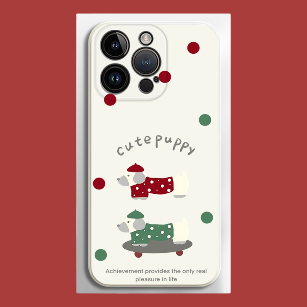 聖誕節液態矽膠全包防摔軟殼-ZUIHANG SHOP