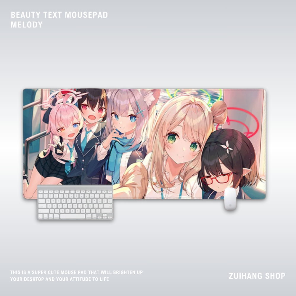蔚藍檔案 主題桌墊 布質滑鼠墊-ZUIHANG SHOP