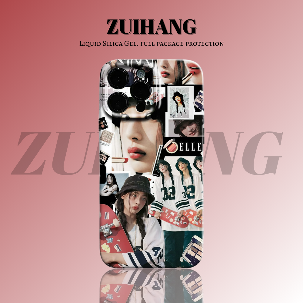 Newjeans高清彩繪全包防摔菲林殼-ZUIHANG SHOP