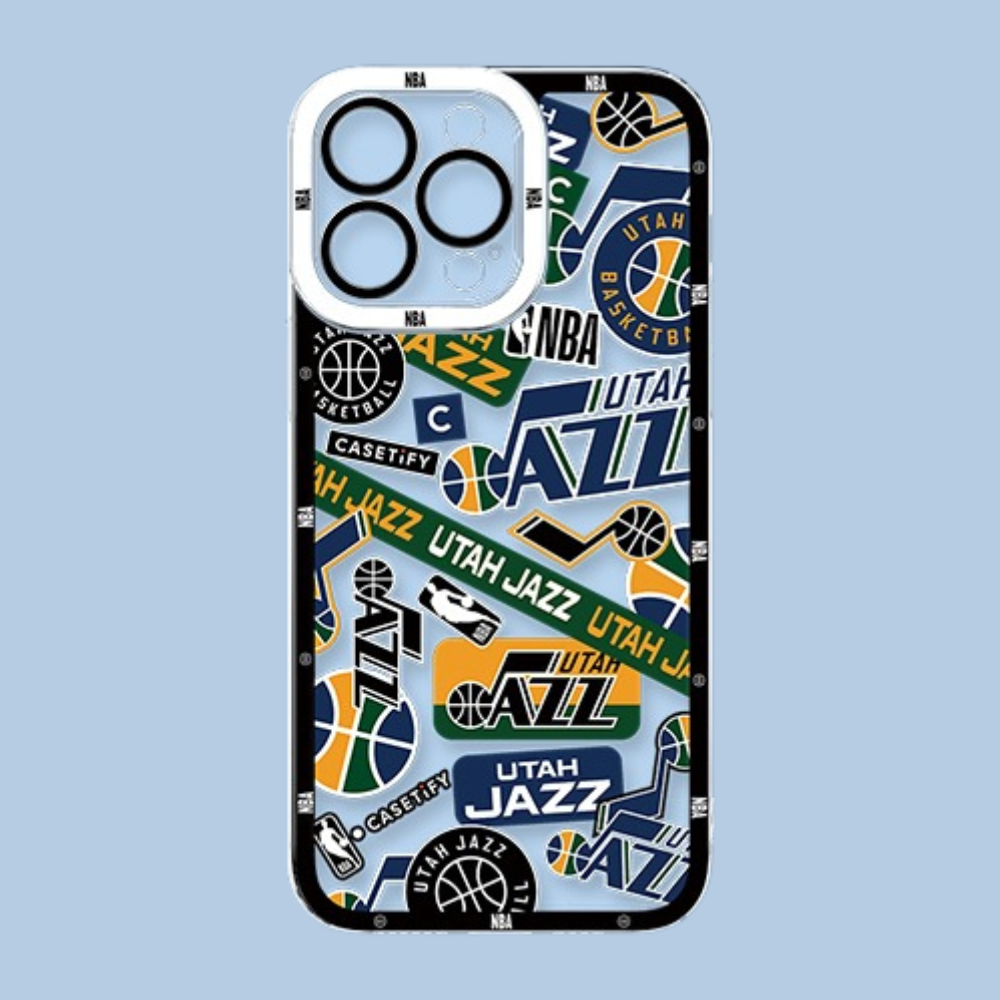 NBA隊徽天使眼透明防摔軟殼-ZUIHANG SHOP